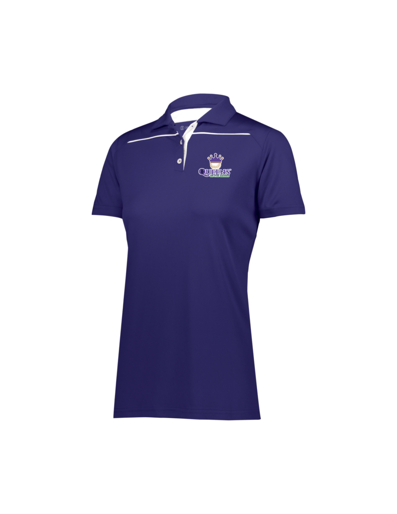 Queens on the Greens Purple polo